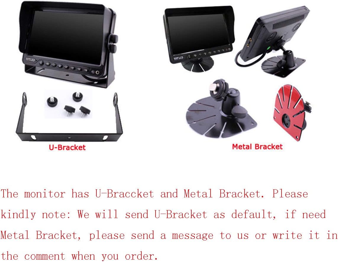 9 inch Quad Split Screen Heavy Vehicle Safety Camera System Z104152