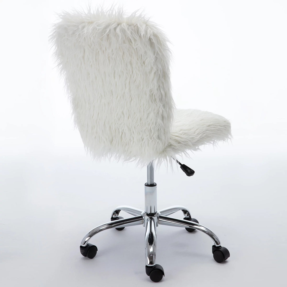 White Vanity Office Chair J69906