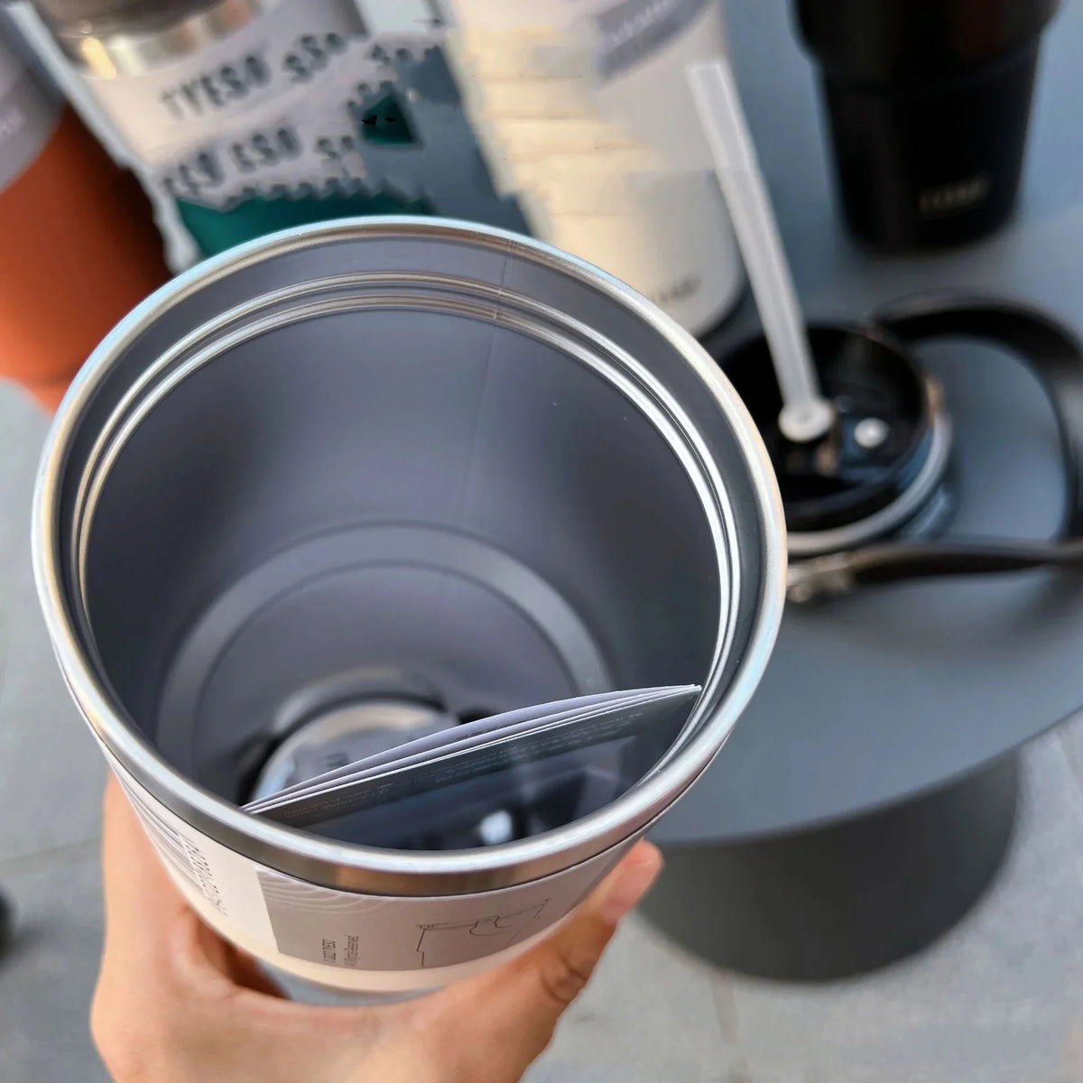 Stainless Steel Vacuum Flask Travel Mug F3669