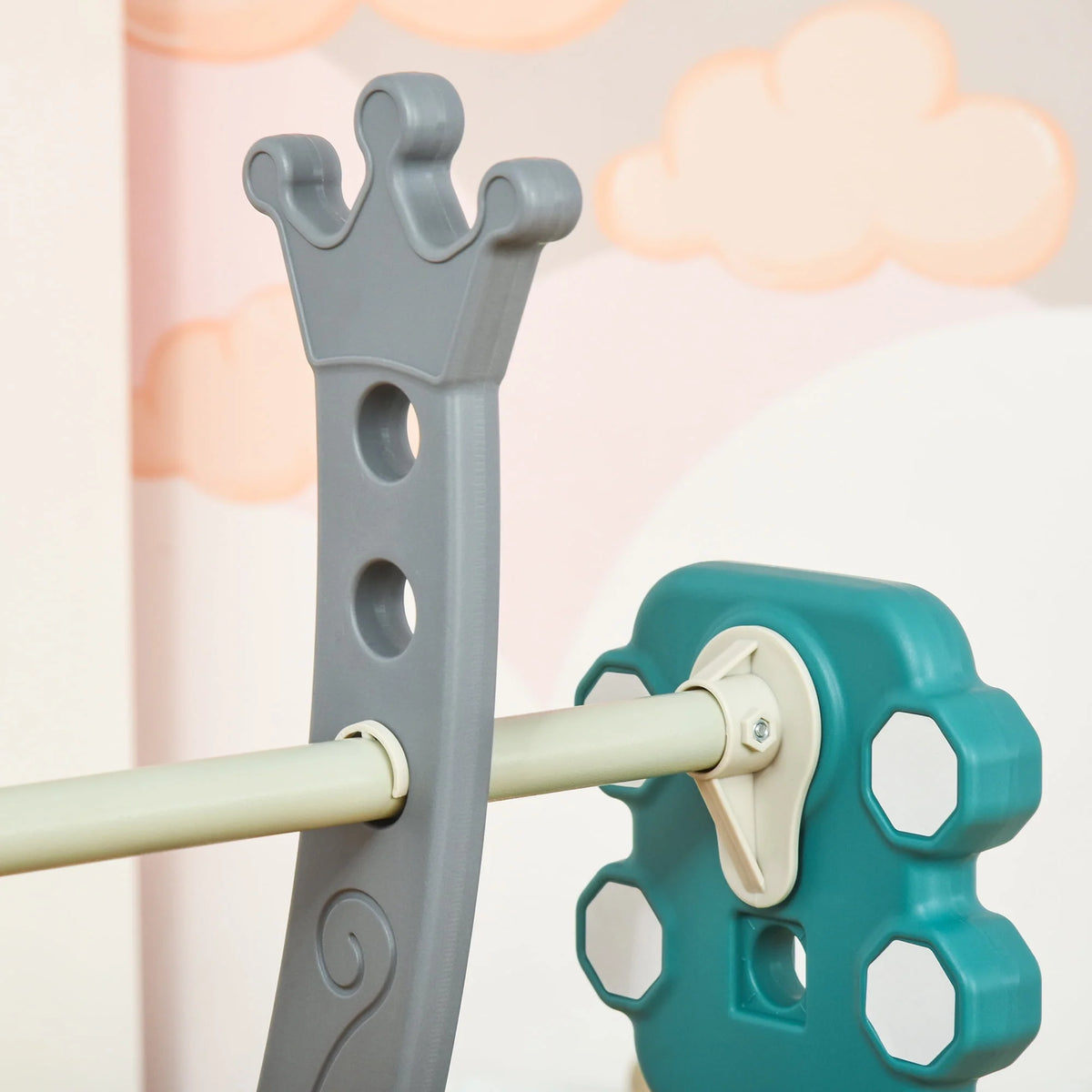 3 in 1 Toddler Swing and Slide Set with Climber L883815