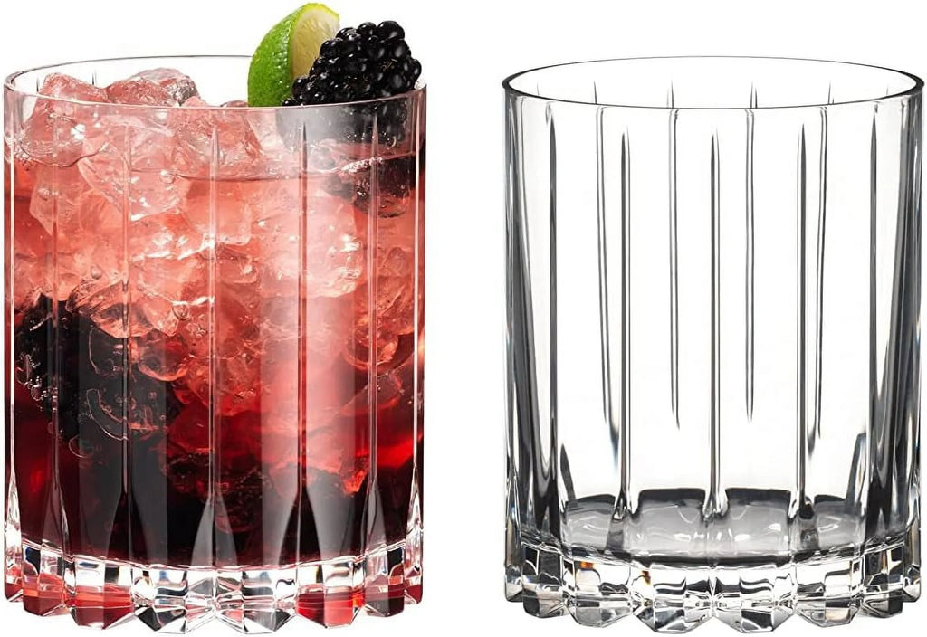 Double Rocks Glassware Pack Of 2 P496