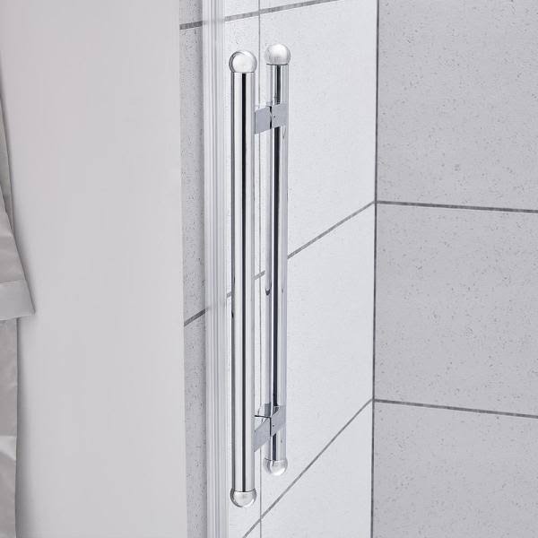 Chrome Frameless Sliding Shower Door C7288