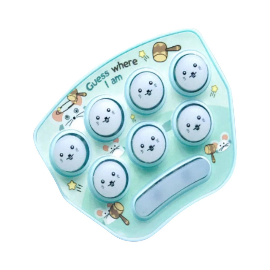 Mini Whack:A:Mole Game Keychain LED Electronic Memory Games H940957