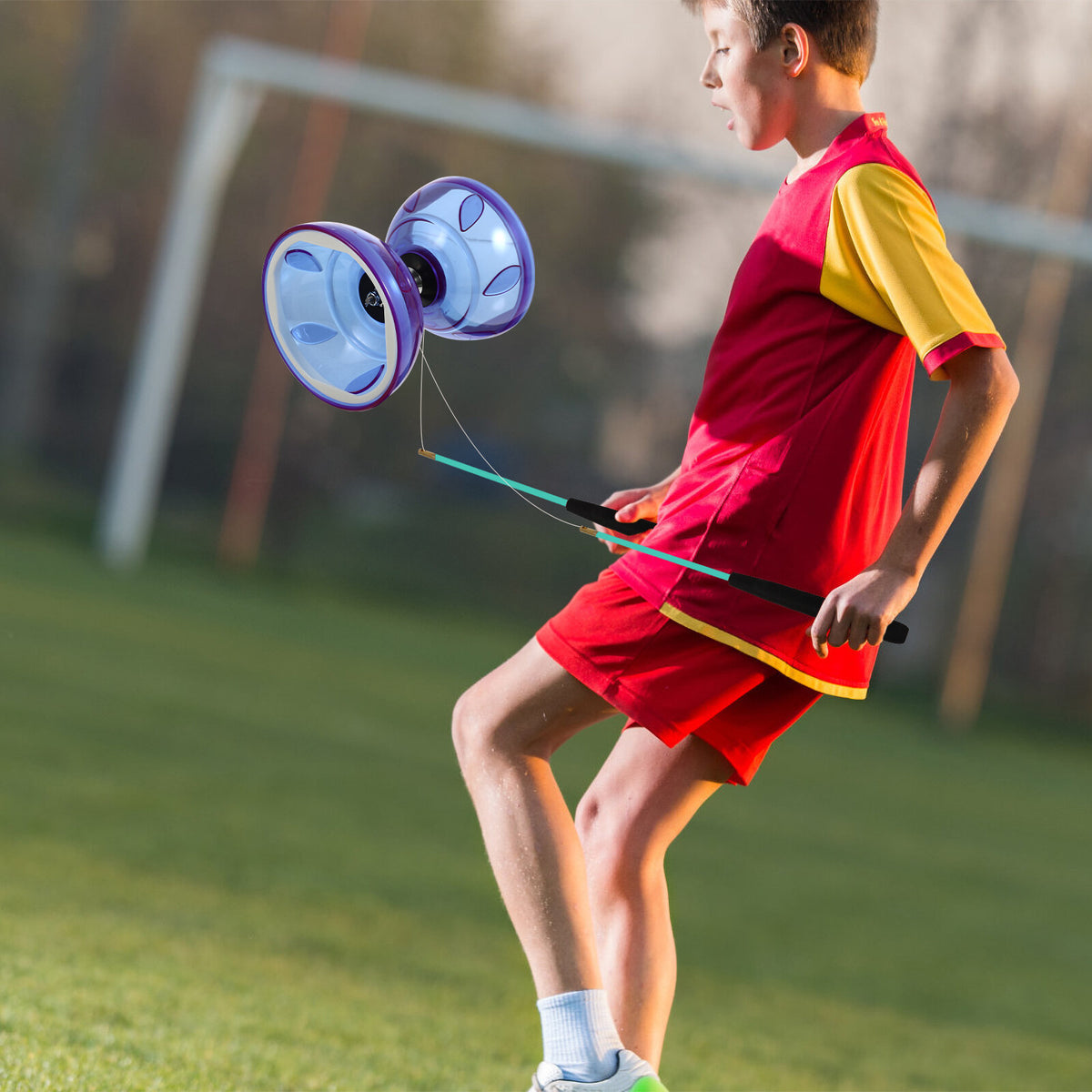 Chinese Yoyo Diabolo Toy Juggling Diabolos L44217