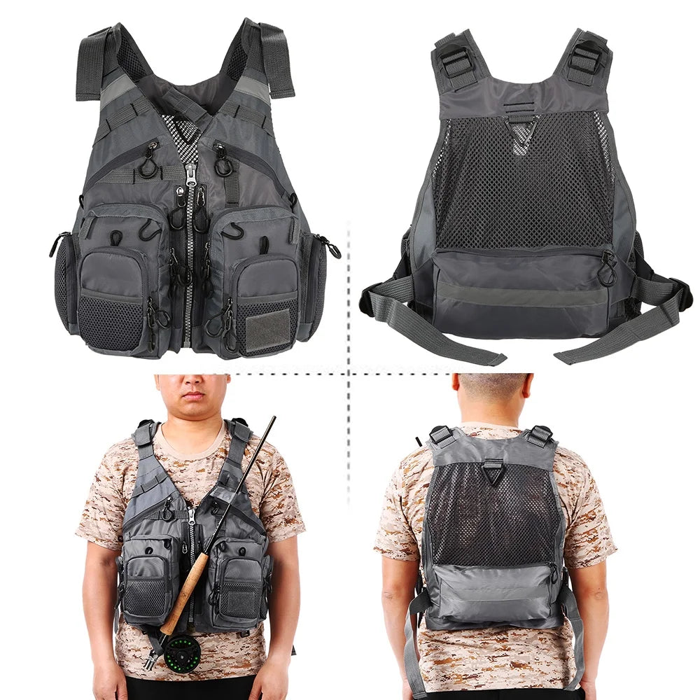Padded Fishing Life Jacket Floatation Device A940