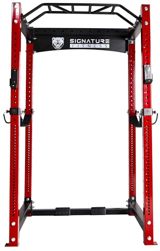 1000 Pound Capacity Power Rack Squat Stand with J-Hooks T81752