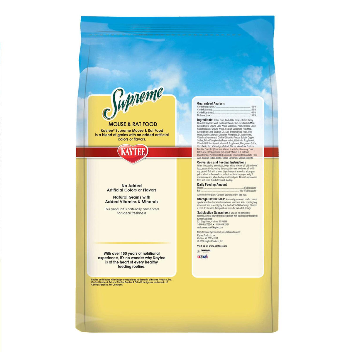 Mouse Rat Food K83101