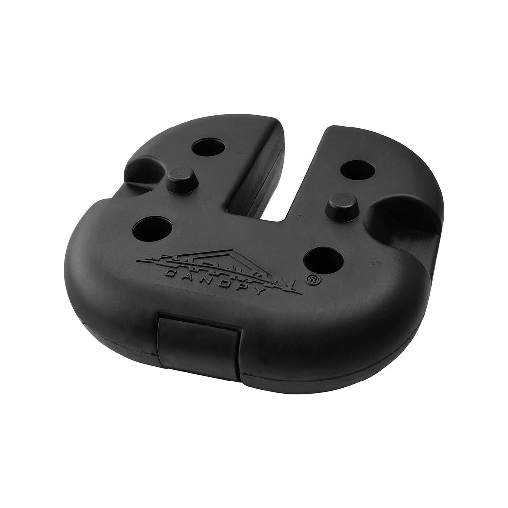Rubber 6 Pound Cement Canopy Weight Plate, Set of 4 G193
