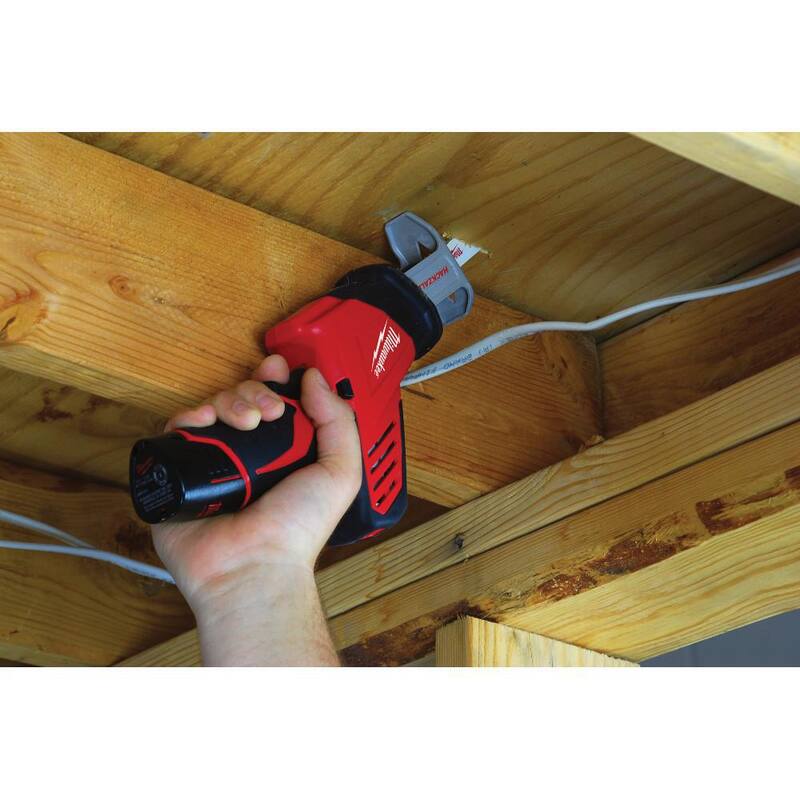 12V Lithium-Ion Brushless Cordless Cut Off Saw Kit with Reciprocating Saw J828