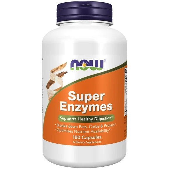 Super Enzymes 180 Capsules W792
