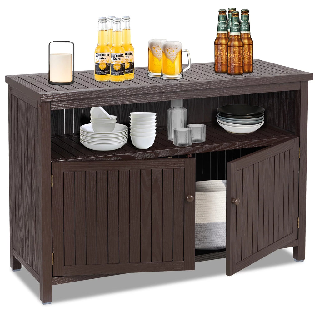 Solid Wood Storage Cabinet U802132