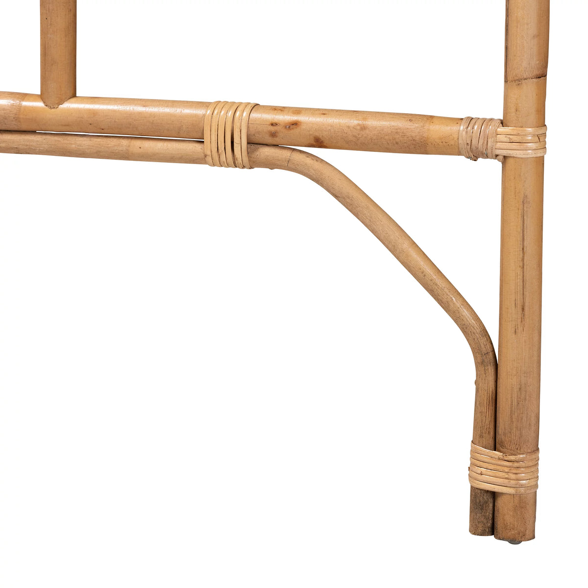 King Size Natural Brown Rattan Headboard L856838