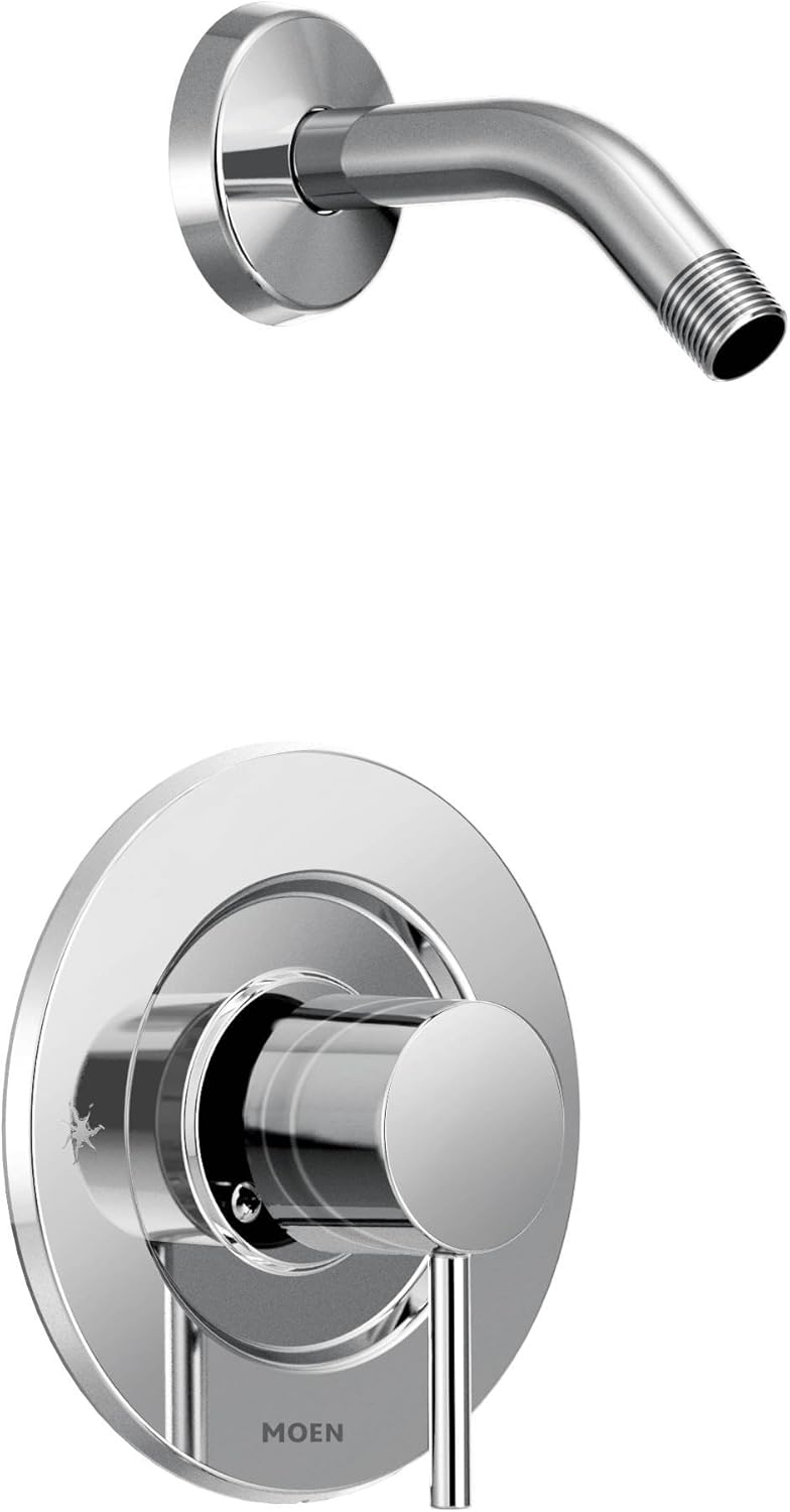 Chrome Modern Shower Trim Kit D5207