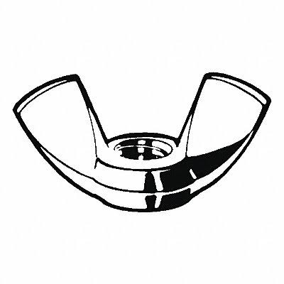 Wing Nut, steel, pk725 Z5124