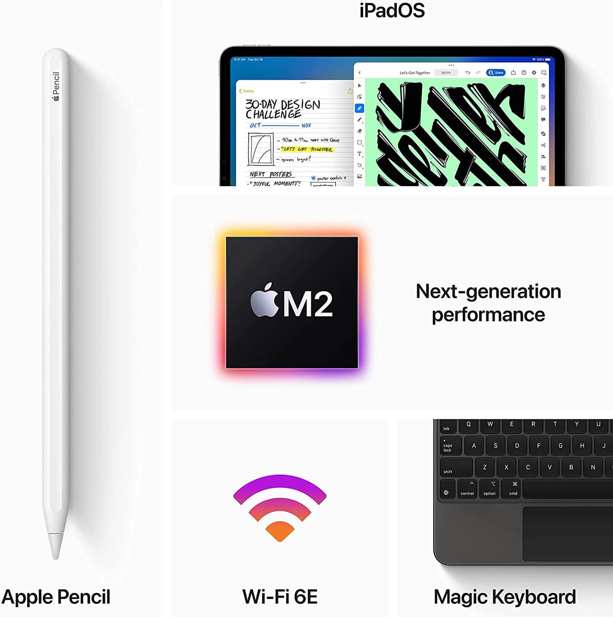11-inch iPad Pro Wi-Fi 256GB Silver D55567