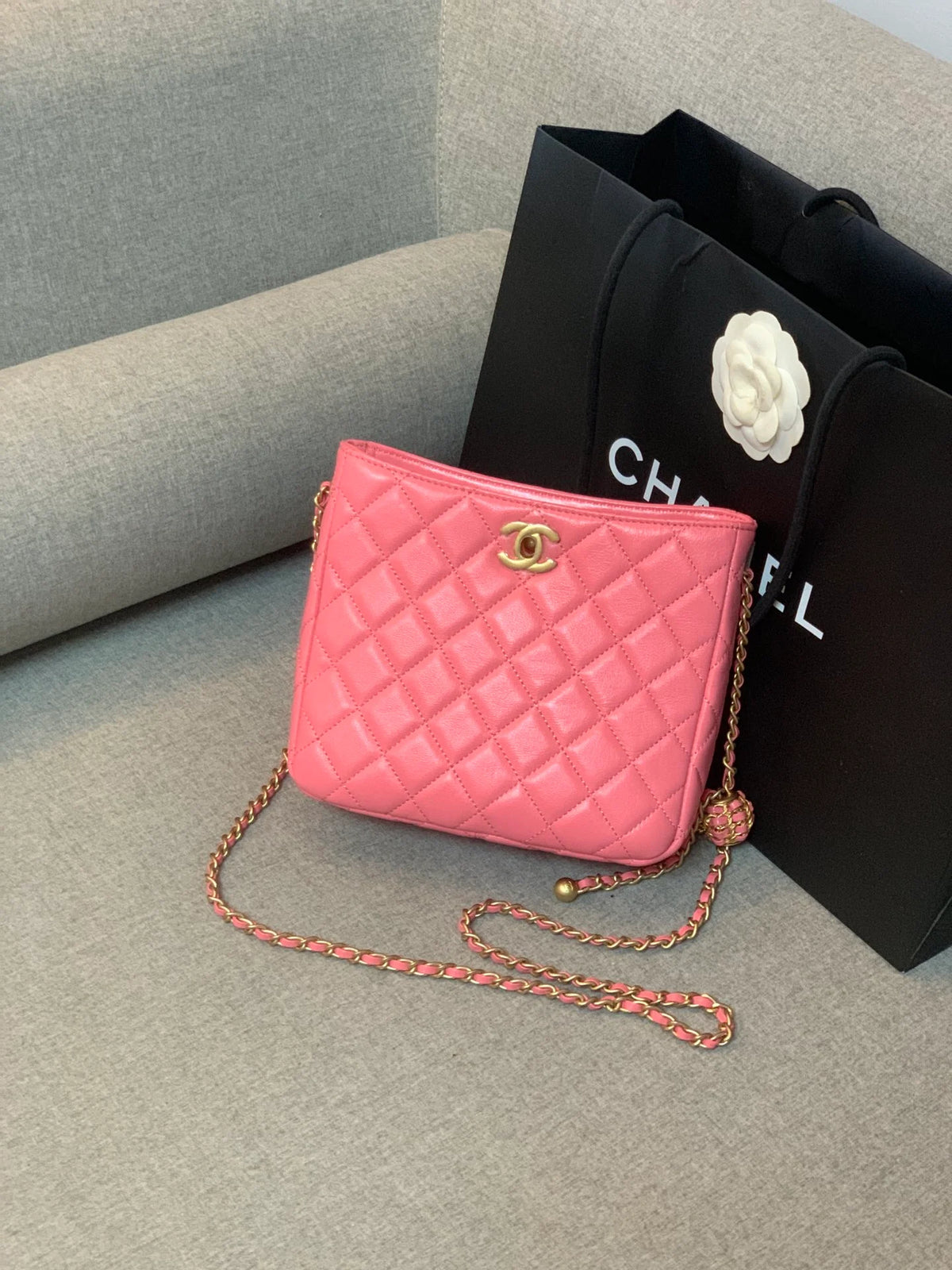 Pink Hobo Handbag I72518