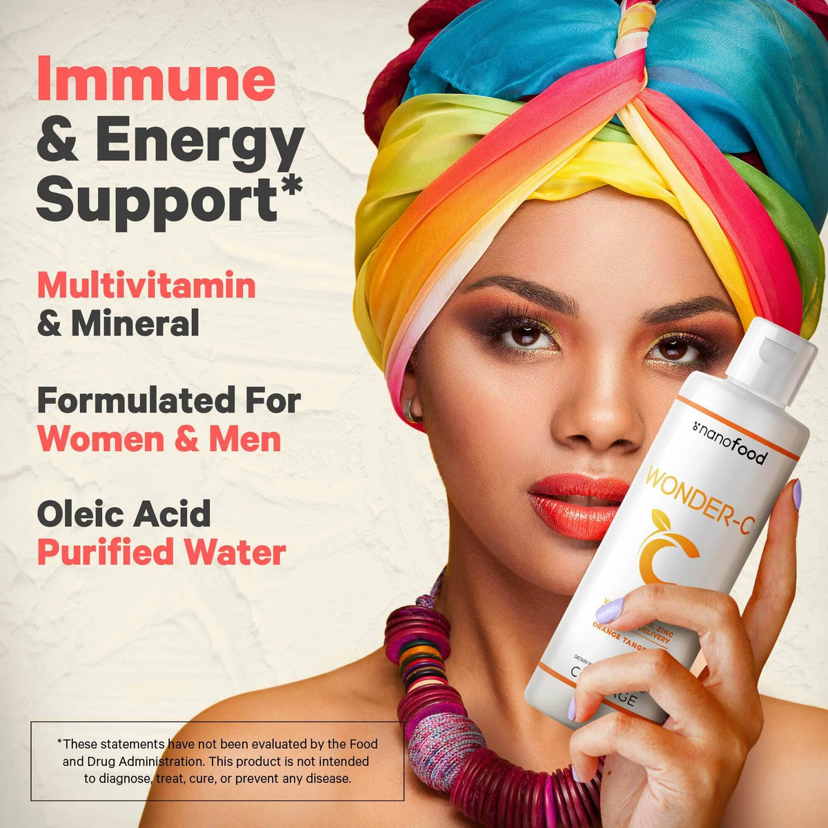 15.22 fl oz Liquid Vitamin C 1000mg with Zinc, Vitamin D E, Quercetin, Echinacea C162