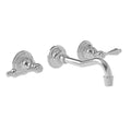 Satin Nickel Wall Mount Lavatory Faucet C695