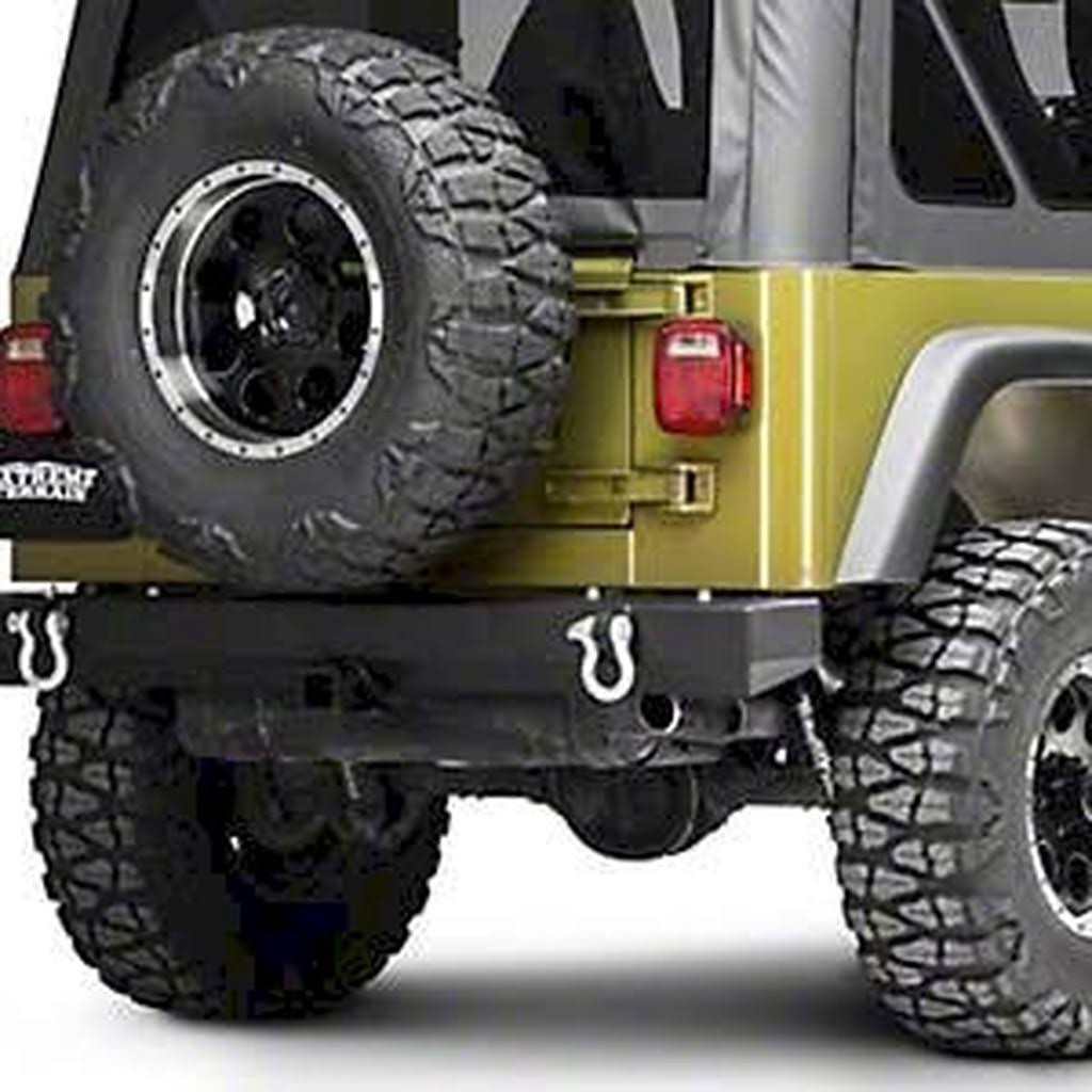 Silver Rear Bumper P27860