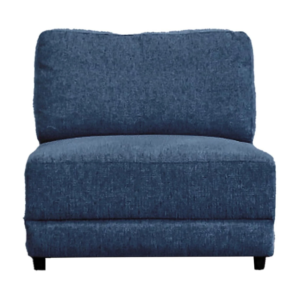 Navy Modular Sectional with 5 Seats V493