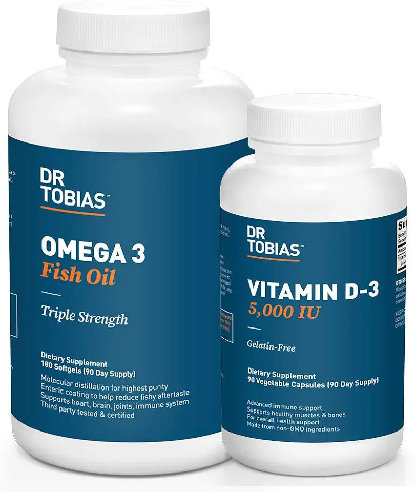 Omega 3 Fish Oil and Vitamin D-3 V67475
