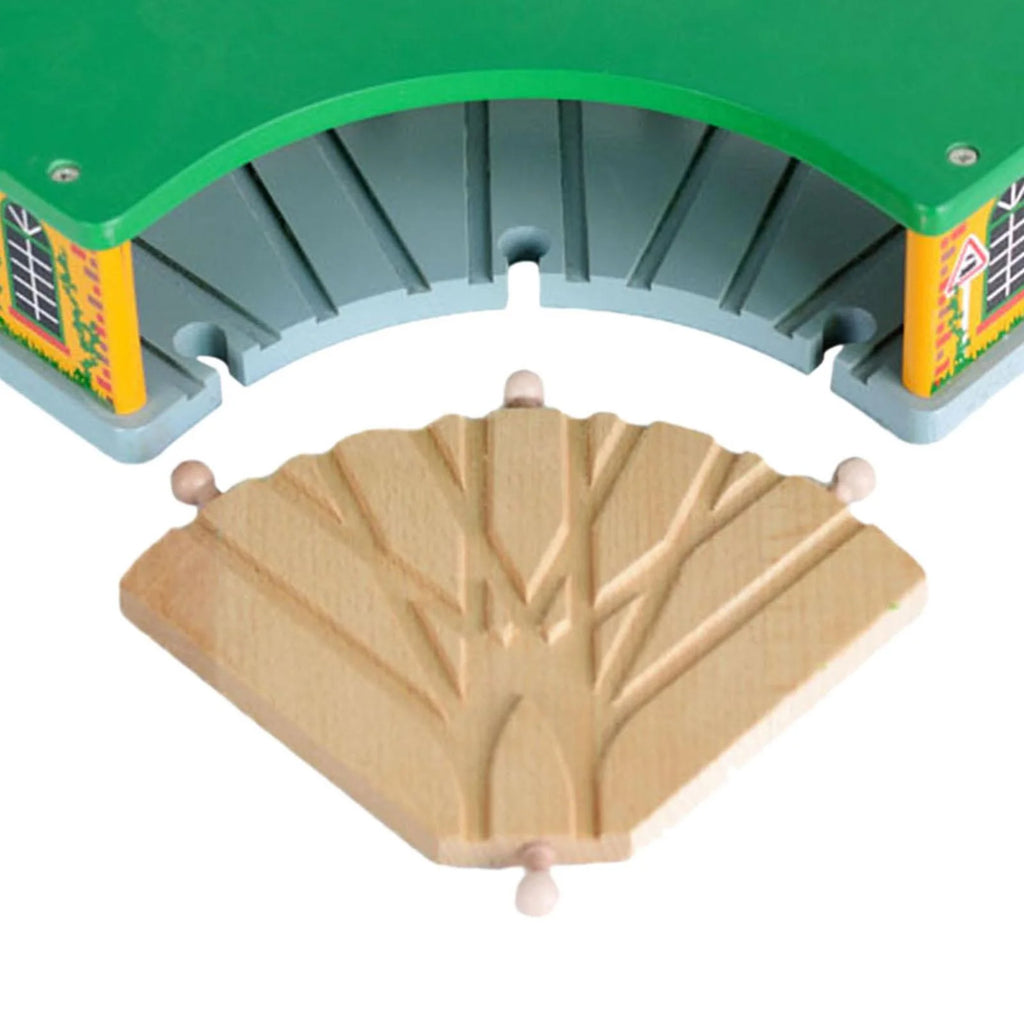 Wooden Train Shed Toy B906