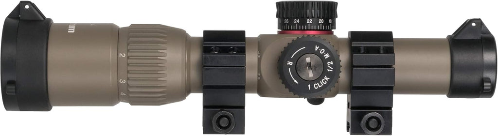 1-6x24 First Focal Plane Rifle Scope with Illuminated BDC Reticle Q18351