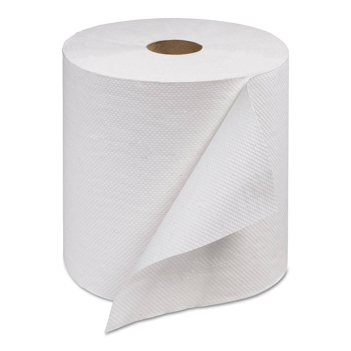 1-Ply White Hardwound Roll Towel, 6/Carton R854