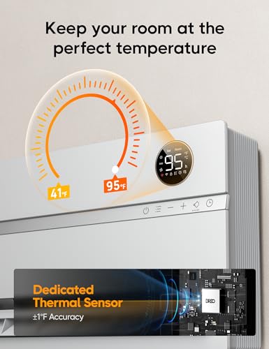 1500W Electric Space Heater with Adjustable Thermostat D791