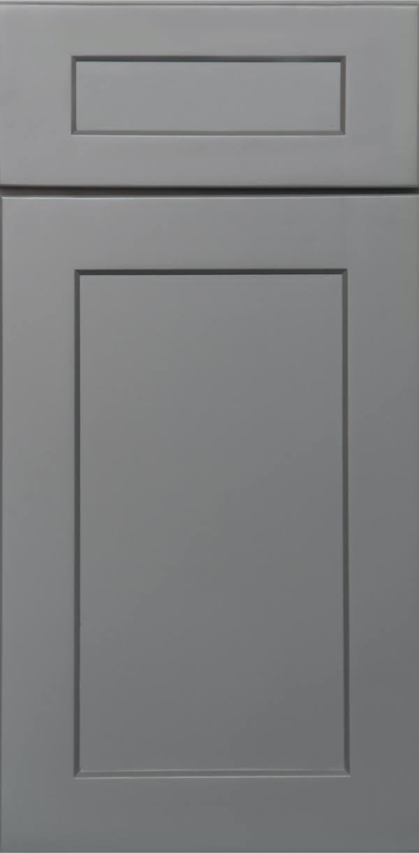 Grey 1 Door 2 Shelves Wall Cabinet High-Density Fiberboard W833503