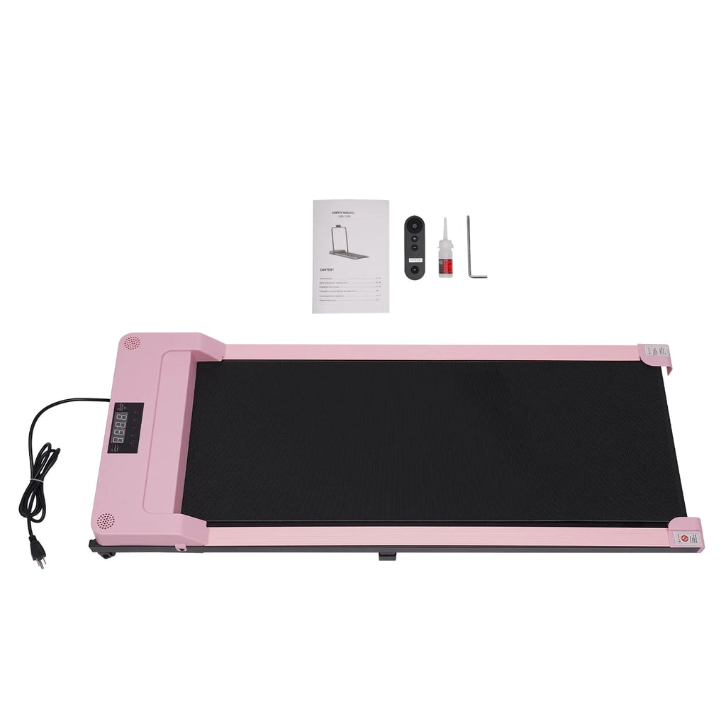Under Desk Treadmill, 1.0 HP Portable Walking Treadmill T671