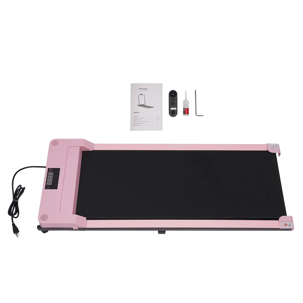 Under Desk Treadmill, 1.0 HP Portable Walking Treadmill T671