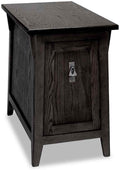 Slate Mission Cabinet End Table A2794