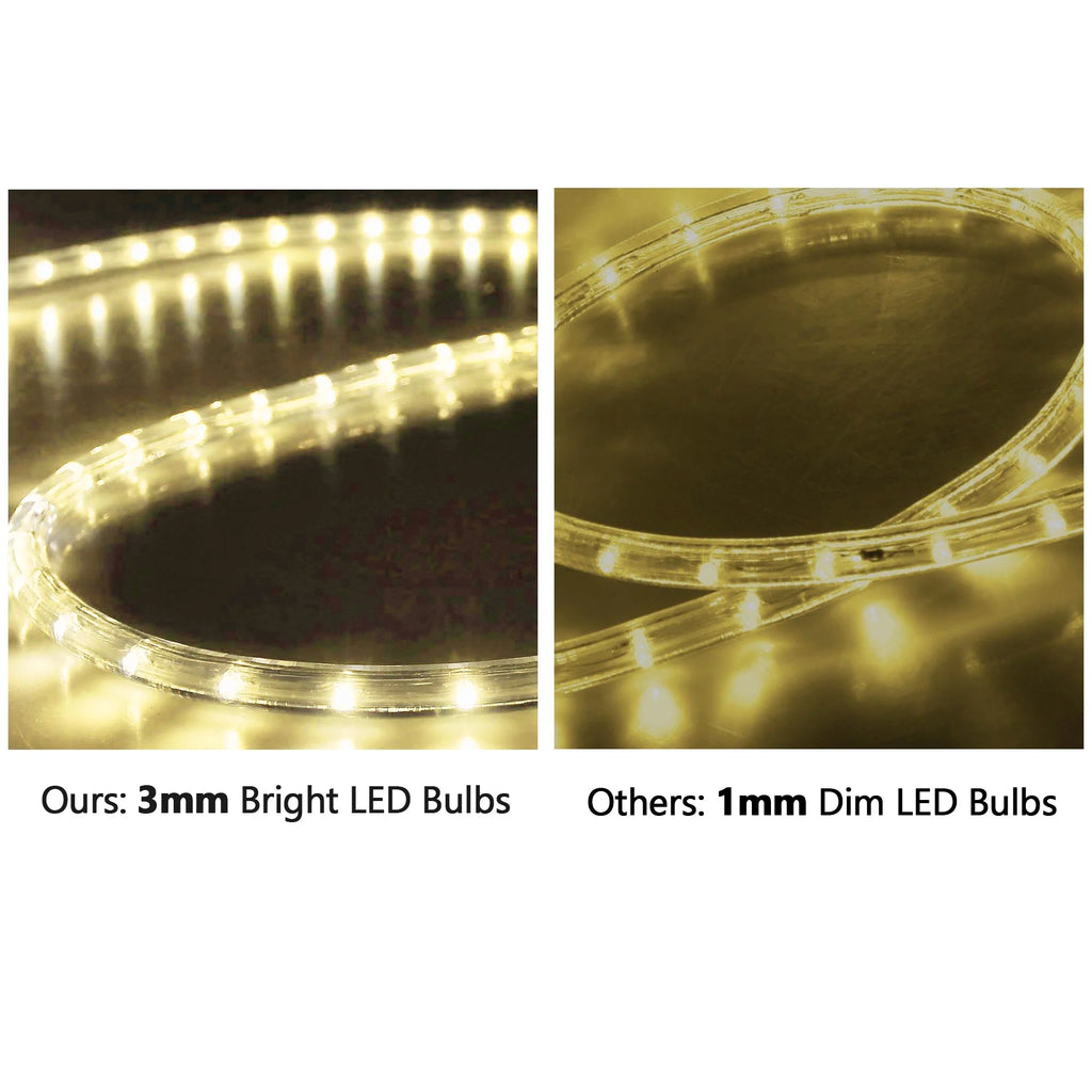 50Ft 540 LED Waterproof String Lighting Warm White Q5620