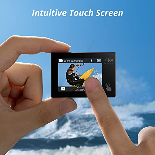 4K30 Action Camera with 256GB MicroSD U3 Card S12773