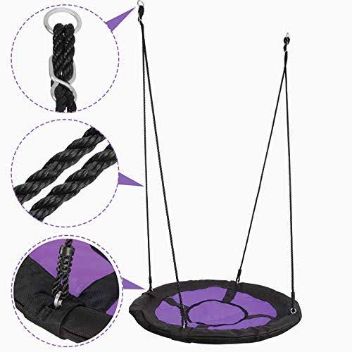 Waterproof Saucer Tree Swing Set with 360 Rotate X757779