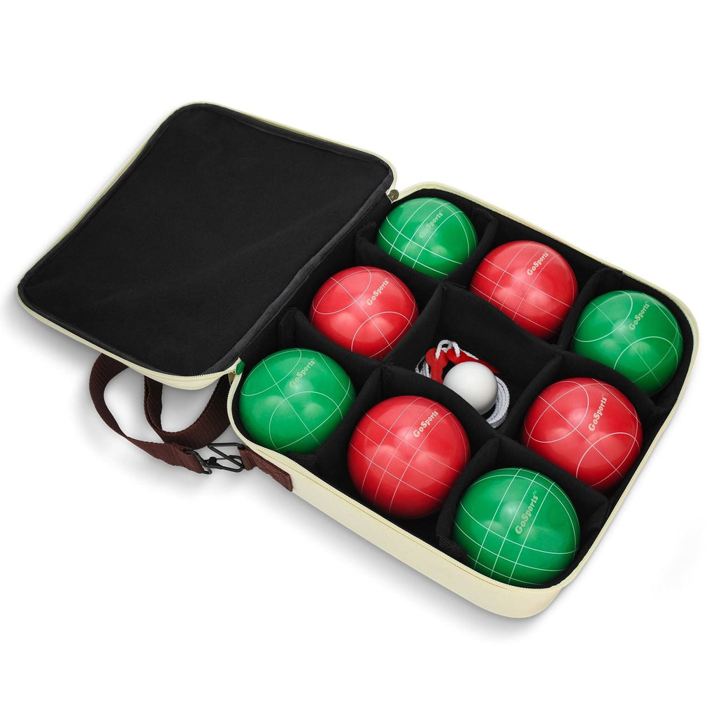 Bocce Set with 8 Balls, Pallino, Case, and Measuring Rope J243727