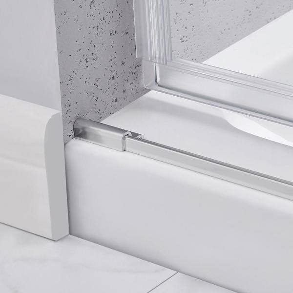 Chrome Frameless Sliding Shower Door C7288