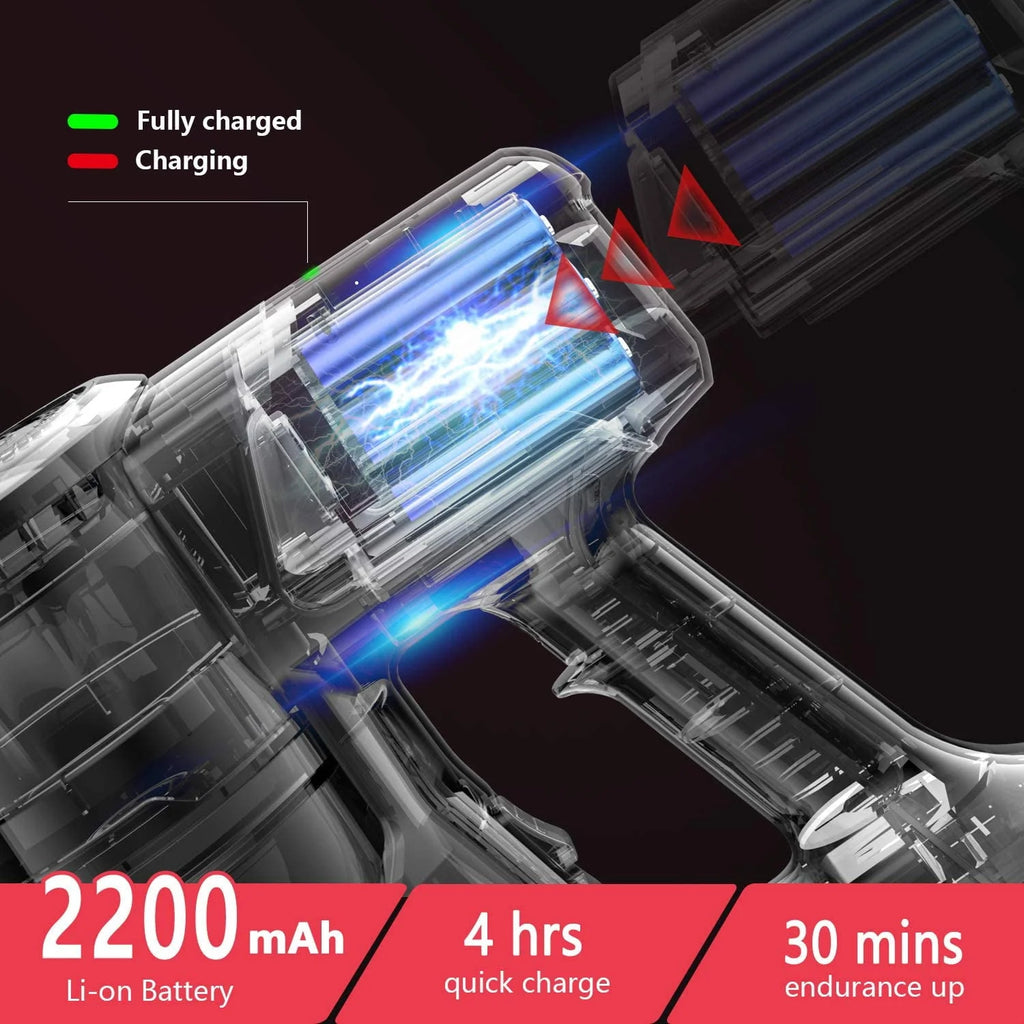 Cordless 2-in-1 Lightweight Stick Vacuum Cleaner U136