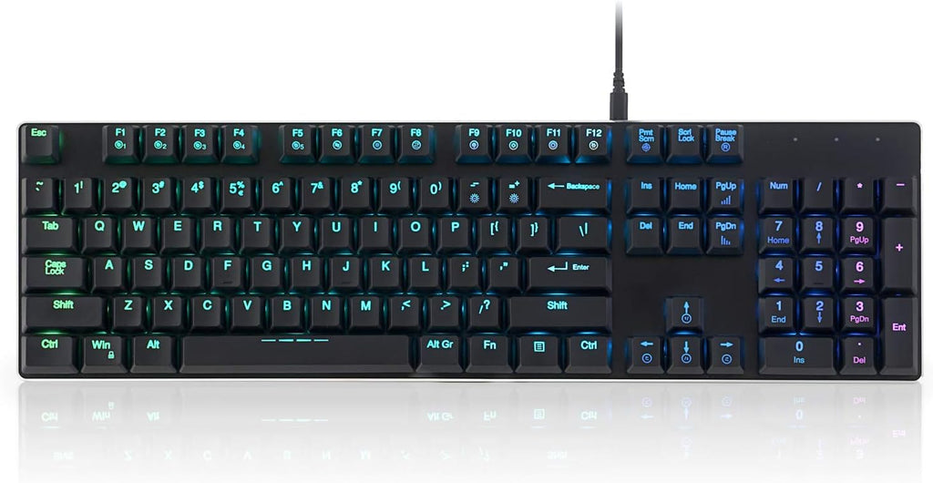 Wired Backlit Low Profile Mechanical Keyboard Z90835