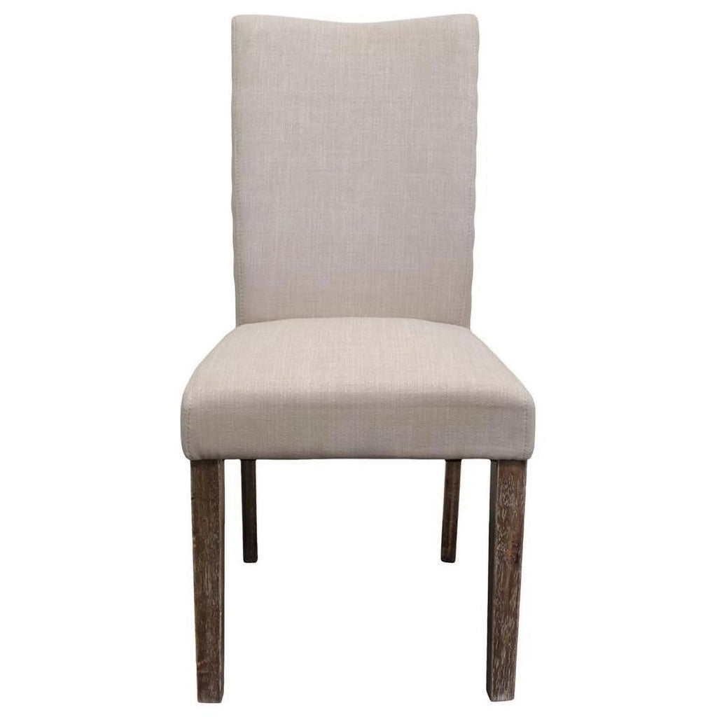 Solid Wood Dining Side Chair Antique Natural Oak Set of 2 G329