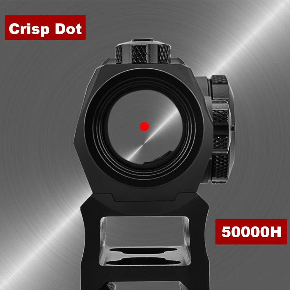 Red Dot Sight 1x20mm 2MOA Rifle Scope with Riser I458582
