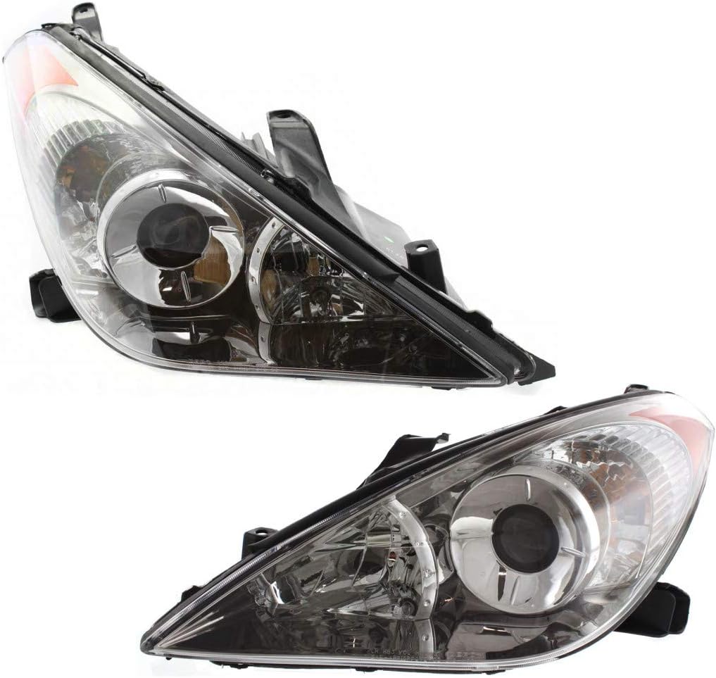 2004 2005 2006 Toyota Solara Head Light Assembly Driver Side with Bulbs N682