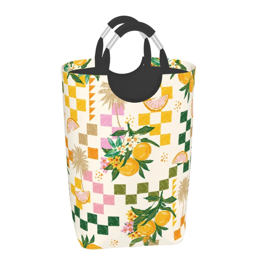 Large Canvas Fabric Laundry Hamper I62038